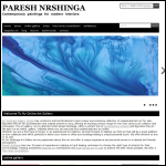 Screen shot of the Art Nrshinga website.