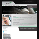 Screen shot of the Voyager Executive Cars Ltd website.