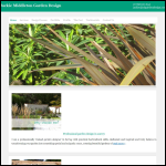 Screen shot of the Jackie Middleton Garden Design Ltd website.