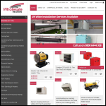 Screen shot of the Wholesale Heaters Ltd website.