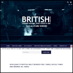 Screen shot of the British Fuel Tanks website.