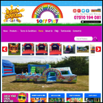 Screen shot of the Tiny Town Soft Play website.