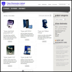 Screen shot of the Triton Electronics Ltd website.
