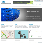 Screen shot of the Integrated Design Techniques Ltd website.