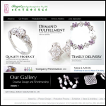 Screen shot of the Regal Jeweller Manufacturing Ltd website.