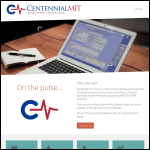 Screen shot of the Centennial Mit Ltd website.