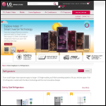 Screen shot of the X L Refrigerators Ltd website.