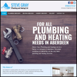 Screen shot of the Steve Gray Ltd website.