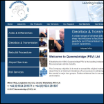 Screen shot of the Queensbridge (Psv) Ltd website.