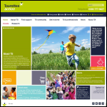Screen shot of the Tourette Syndrome (UK) Association website.