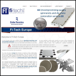 Screen shot of the Fi-tech Europe Ltd website.