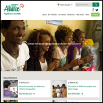 Screen shot of the International Hiv/aids Alliance website.