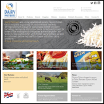 Screen shot of the Dairy Partners Ltd website.