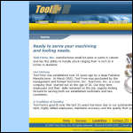 Screen shot of the Toolform Ltd website.