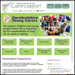 Screen shot of the Herefordshire Carers Support website.