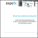 Screen shot of the Expofx Ltd website.