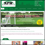 Screen shot of the Kiveton Park & Wales Community Development Trust website.