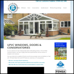 Screen shot of the Yorkshire Trade Windows Ltd website.