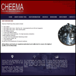 Screen shot of the Cheema Services Ltd website.