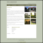 Screen shot of the Thos. H. Bretton Ltd website.