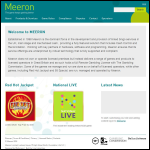 Screen shot of the Meeron Ltd website.