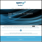 Screen shot of the Open Gi London Ltd website.