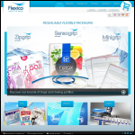 Screen shot of the Flexico Packaging Ltd website.