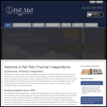 Screen shot of the Pall Mall Capital Markets Ltd website.