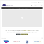 Screen shot of the Kcl E-document Solutions Ltd website.
