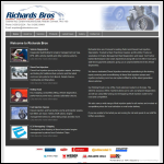 Screen shot of the Richards Bros Ltd website.