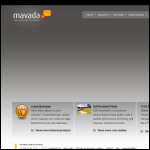 Screen shot of the Mavada Ltd website.