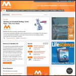Screen shot of the Medilink West Midlands Ltd website.