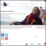 Screen shot of the The Cirdan Sailing Trust (Incorporating the Faramir Trust) Ltd website.