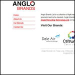Screen shot of the Anglo Family Ltd website.