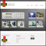 Screen shot of the Phoenix Security Products Ltd website.