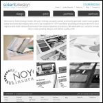 Screen shot of the Solent Design Studio Ltd website.