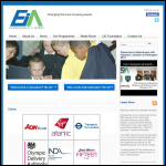 Screen shot of the Entrepreneurs in Action Ltd website.