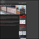 Screen shot of the Challenge Forge Ltd website.