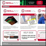 Screen shot of the Skillray Transport Services Uk Ltd website.