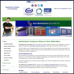 Screen shot of the Door Maintenance Specialists (Stoke on Trent) Ltd website.