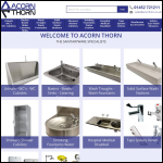 Screen shot of the Acornwell Ltd website.