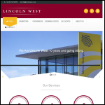 Screen shot of the Lincoln West Ltd website.