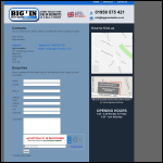 Screen shot of the Biggin Motabits Ltd website.