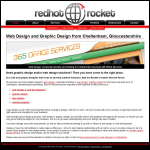 Screen shot of the Hot Rocket Ltd website.