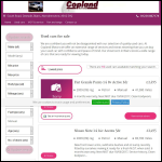 Screen shot of the Copeland Motors Ltd website.