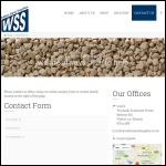 Screen shot of the Walton Sand Supplies Ltd website.