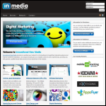 Screen shot of the Innovational New Media Ltd website.