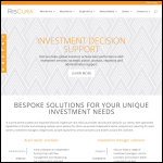 Screen shot of the Riscura Solutions (UK) Ltd website.