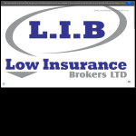 Screen shot of the Low Insurance Brokers Ltd website.