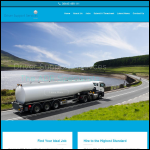 Screen shot of the Driver Support Services Ltd website.
